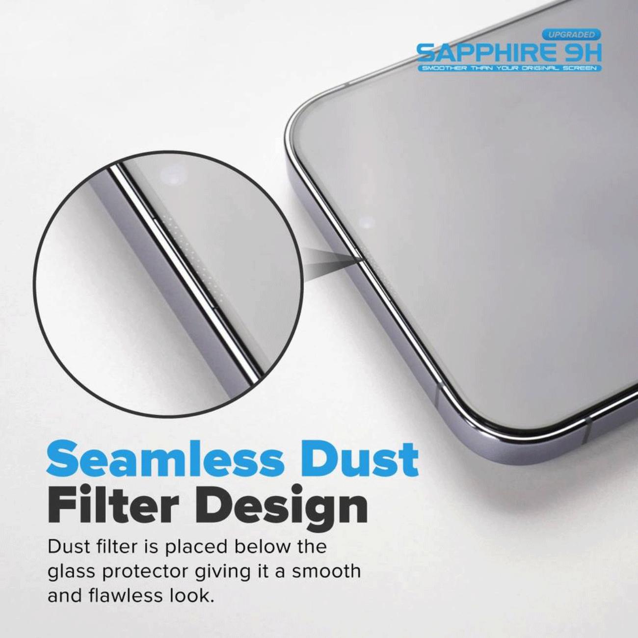 محافظ صفحه نمایش آیفون 15 پرومکس آنتی استاتیک ESD