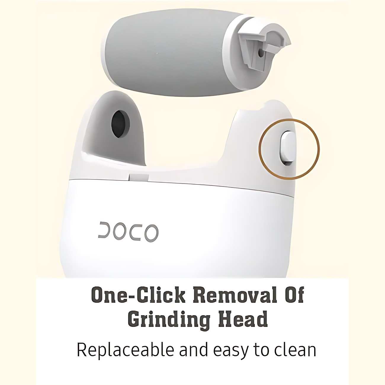 سری یدک قابل تعویض سنگ پا برقی دوکو شیائومی (پک 2 عددی) W002