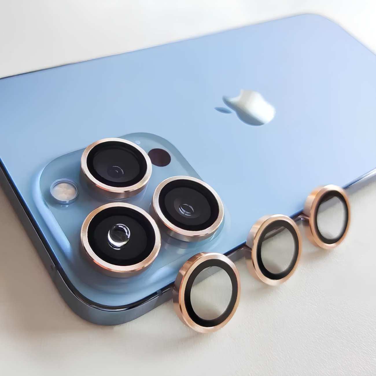 محافظ لنز دوربین رینگی آیفون 15 پرو و آیفون 15 پرومکس