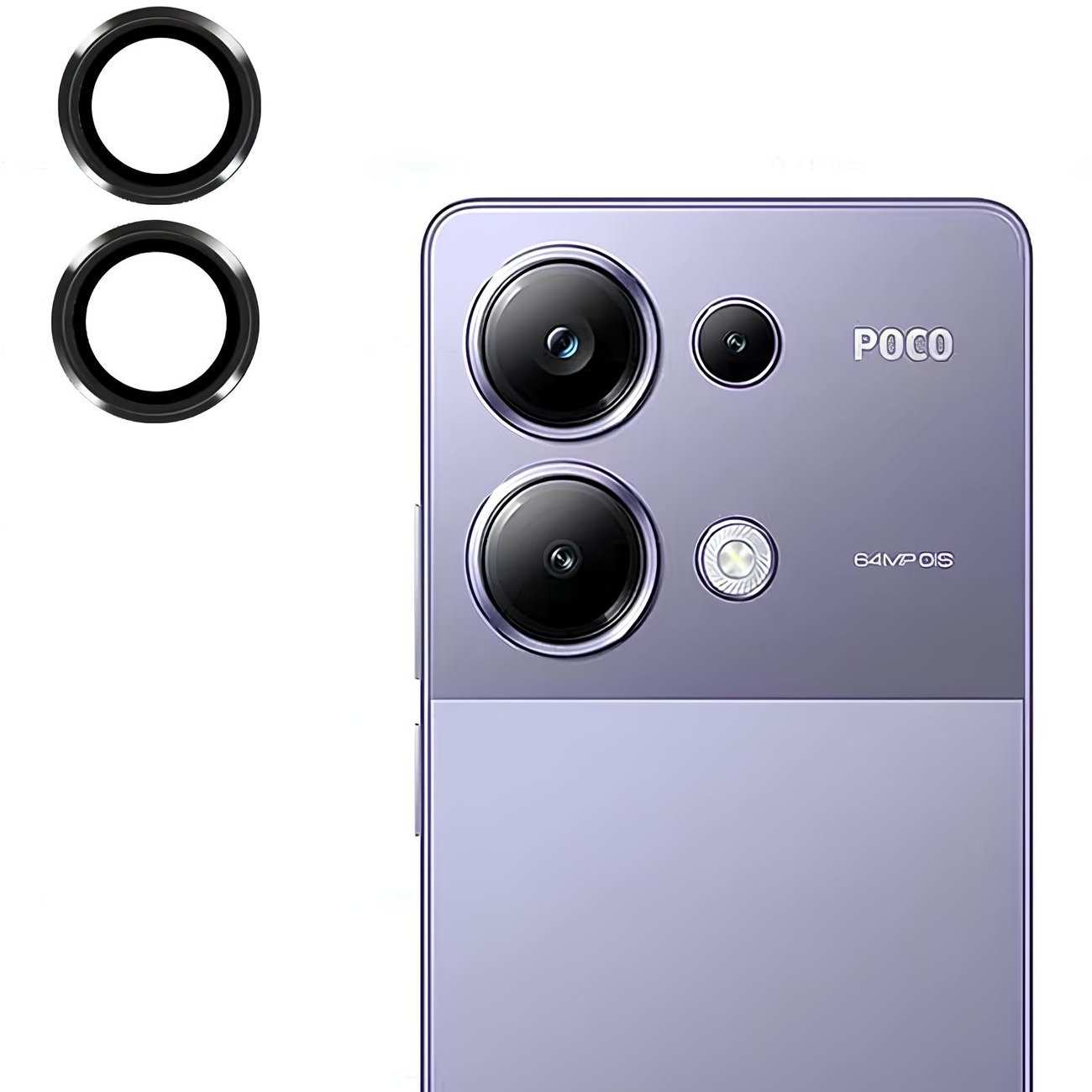 گلس لنز دوربین شیائومی پوکو ام 6 پرو فورجی