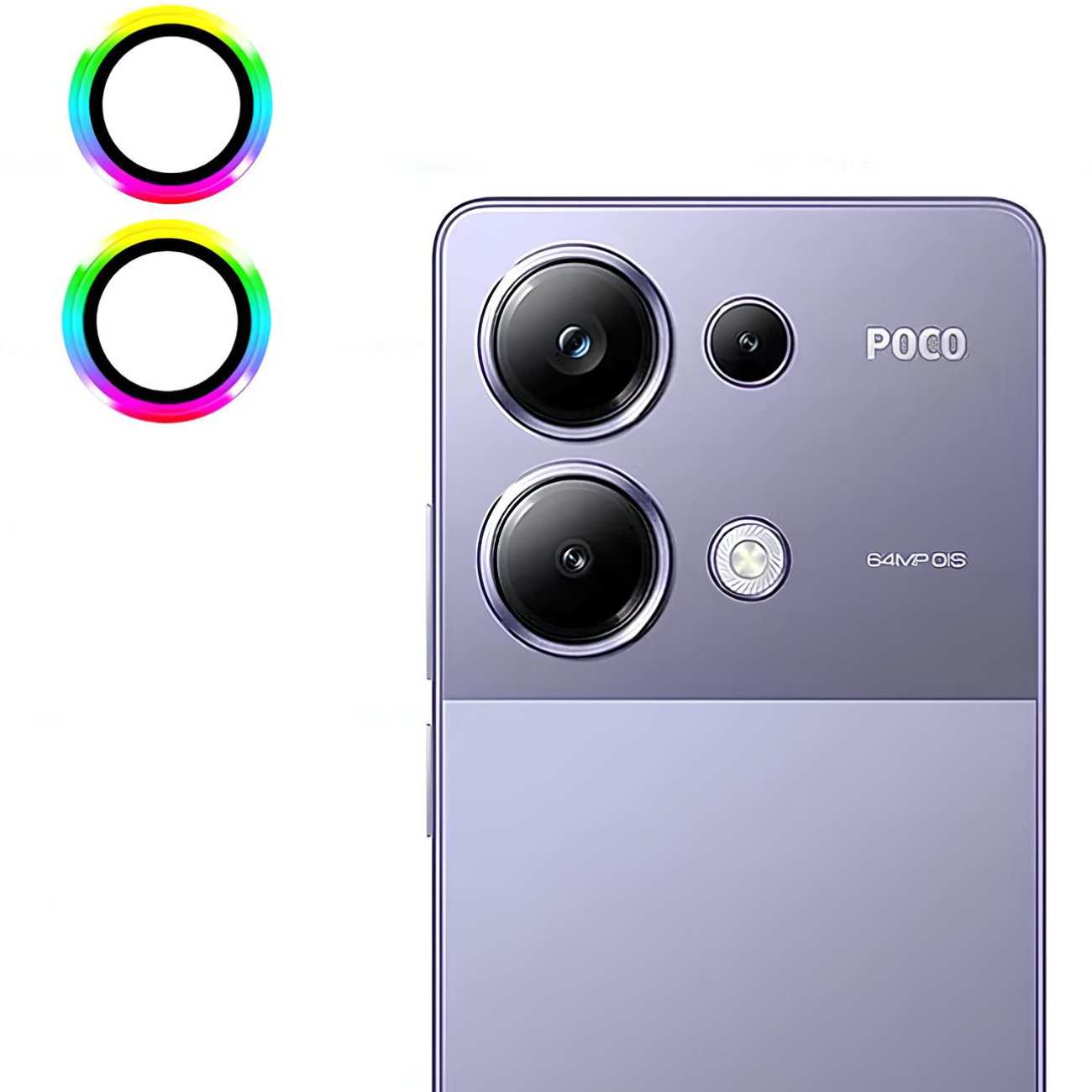 گلس لنز دوربین شیائومی پوکو ام 6 پرو فورجی