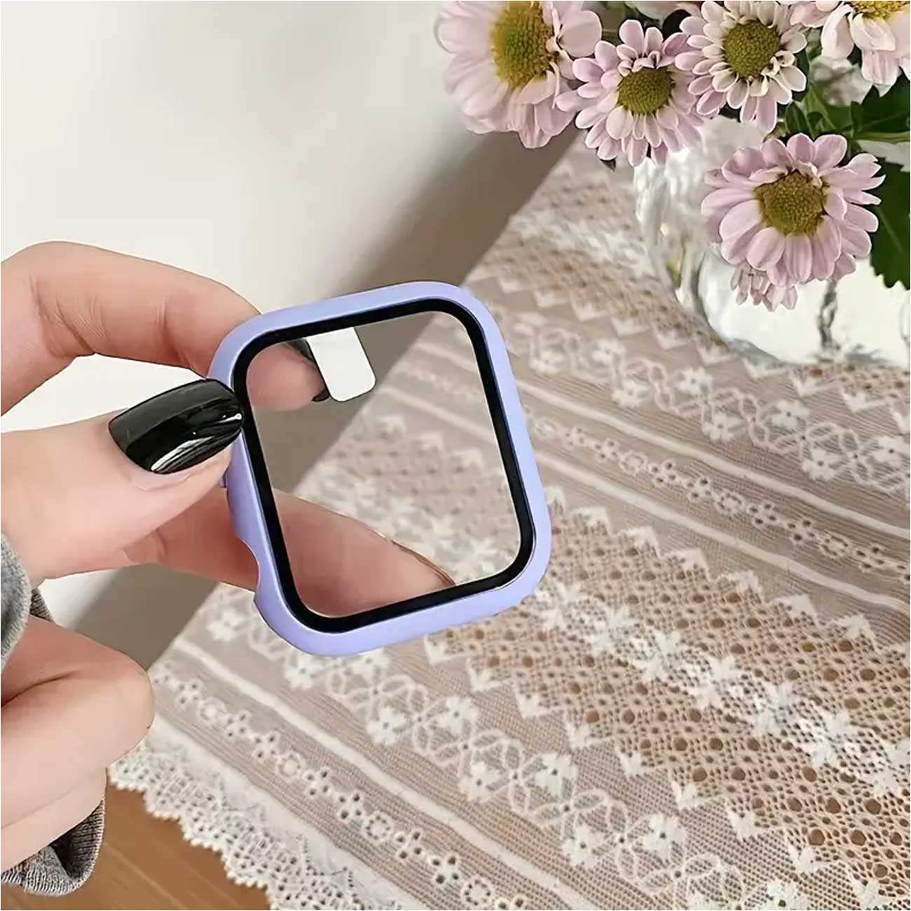 قاب محافظ و گلس اپل واچ 40 میلیمتری سری 4 تا 6 و SE