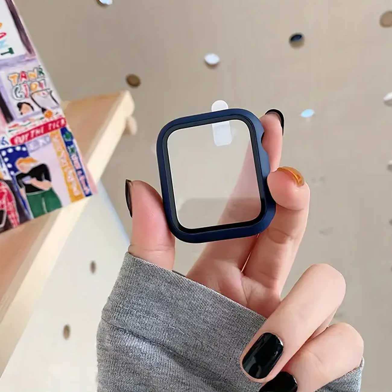 قاب محافظ و گلس اپل واچ 41 میلیمتری سری 4 تا 6 و SE