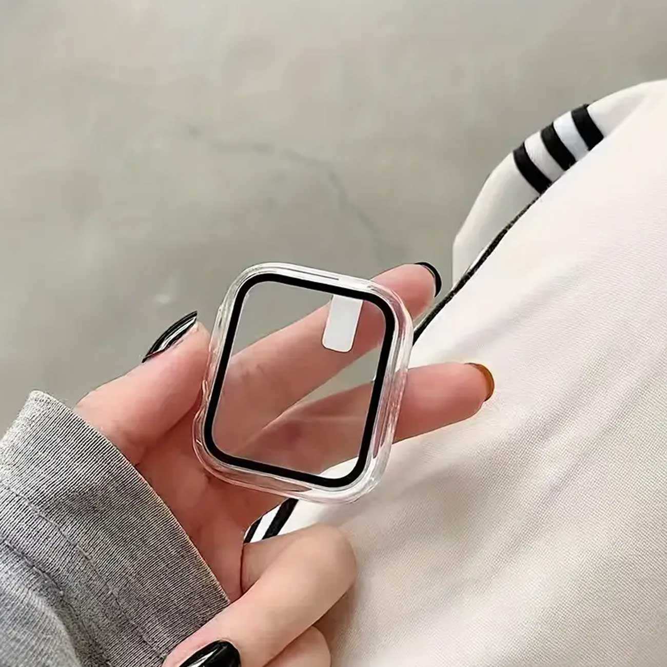 قاب محافظ و گلس اپل واچ 41 میلیمتری سری 4 تا 6 و SE