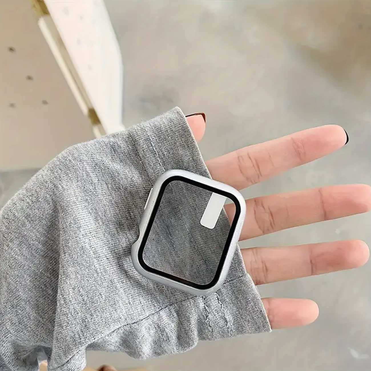 قاب محافظ و گلس اپل واچ 41 میلیمتری سری 4 تا 6 و SE