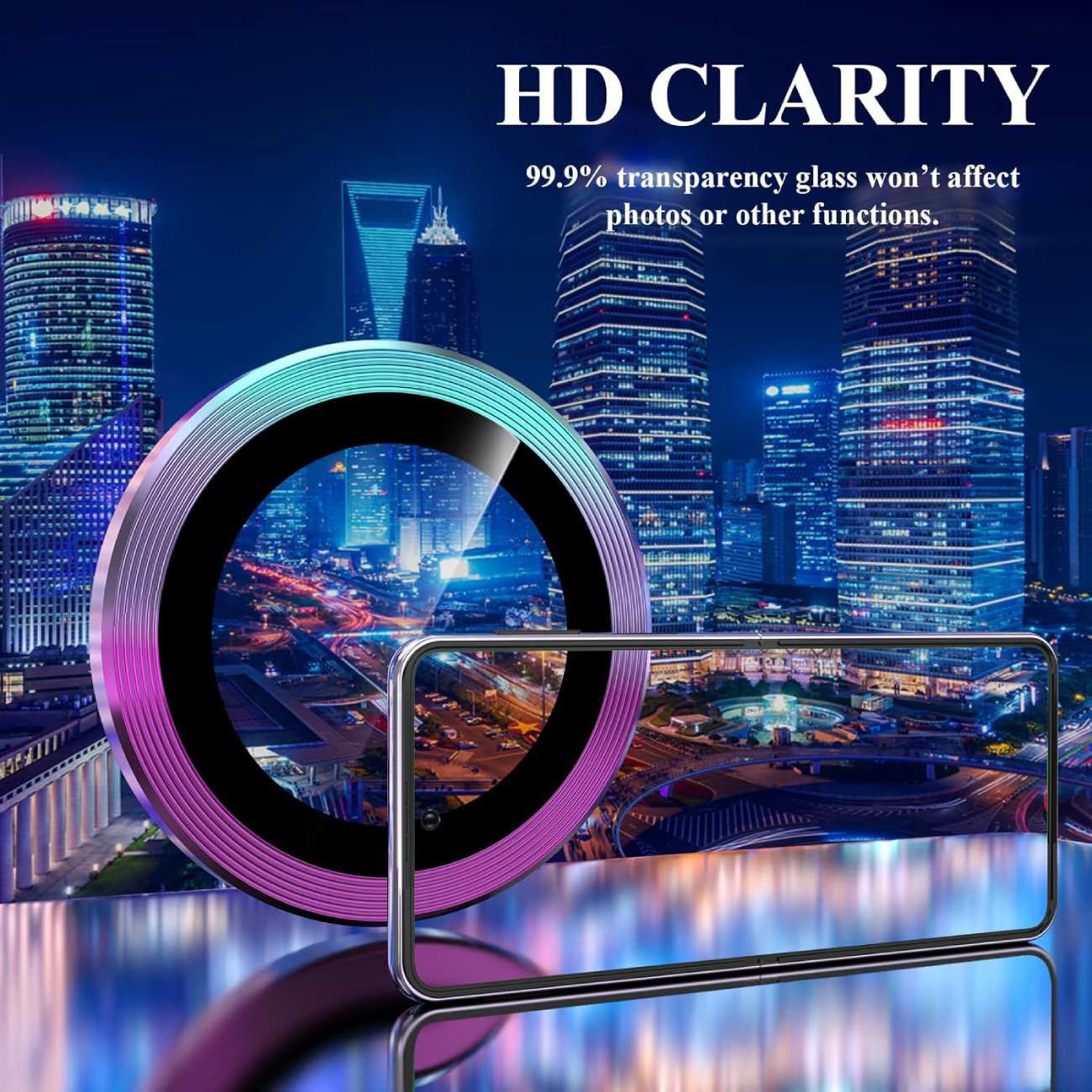 محافظ لنز دوربین رینگی سامسونگ گلکسی اس 24 اولترا