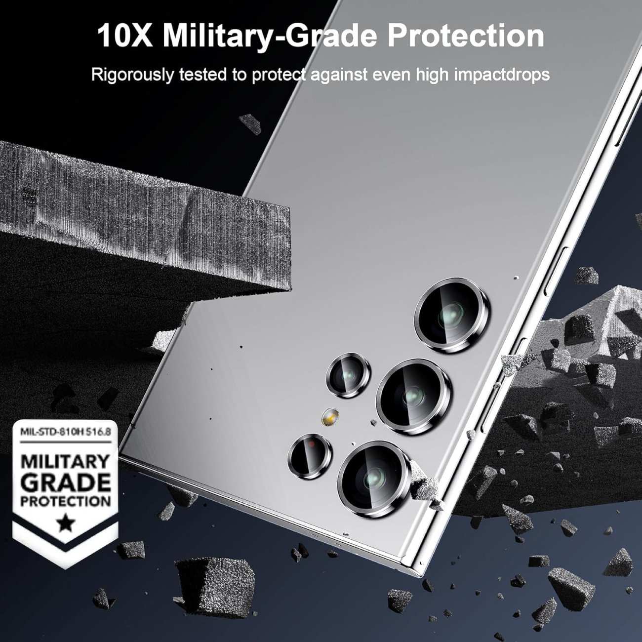 محافظ لنز دوربین رینگی سامسونگ گلکسی اس 24 اولترا