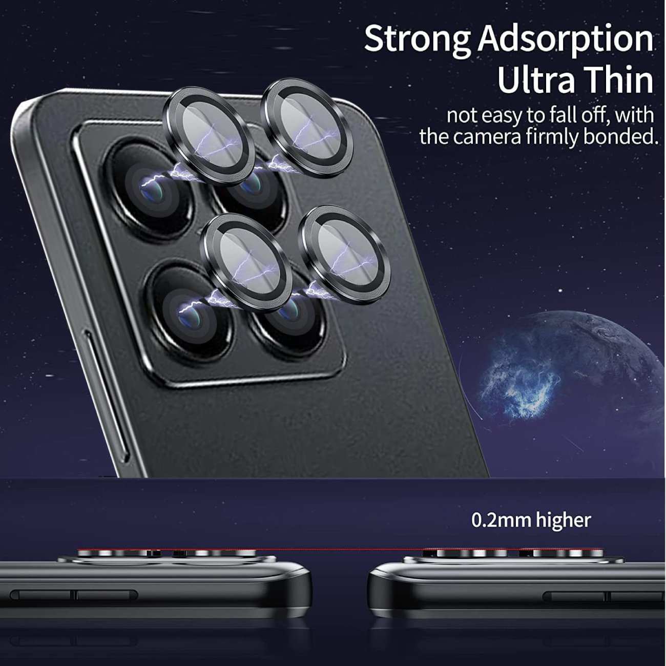 گلس لنز دوربین شیائومی 14تی پرو