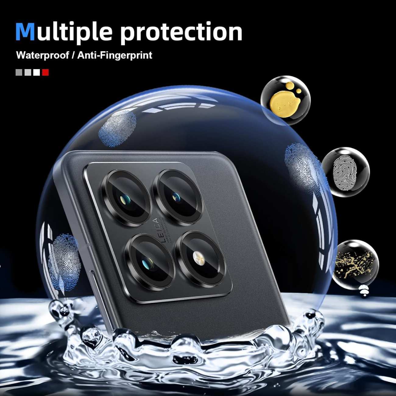 گلس لنز دوربین شیائومی 14تی پرو