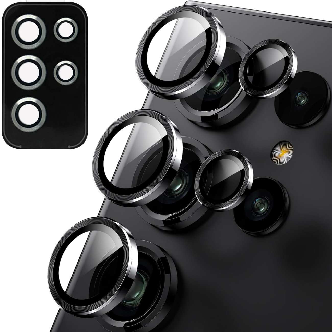 محافظ لنز دوربین رینگی سامسونگ Galaxy S23 Ultra