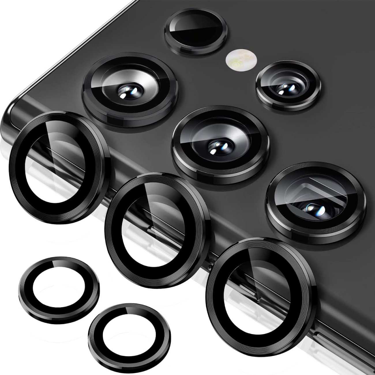 محافظ لنز دوربین رینگی سامسونگ Galaxy S23 Ultra