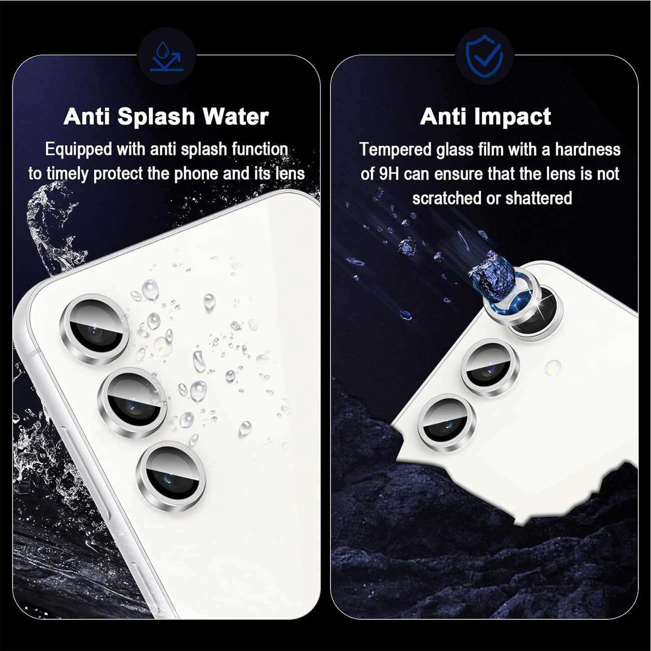 گلس لنز دوربین گوشی سامسونگ اس 23 اف ای