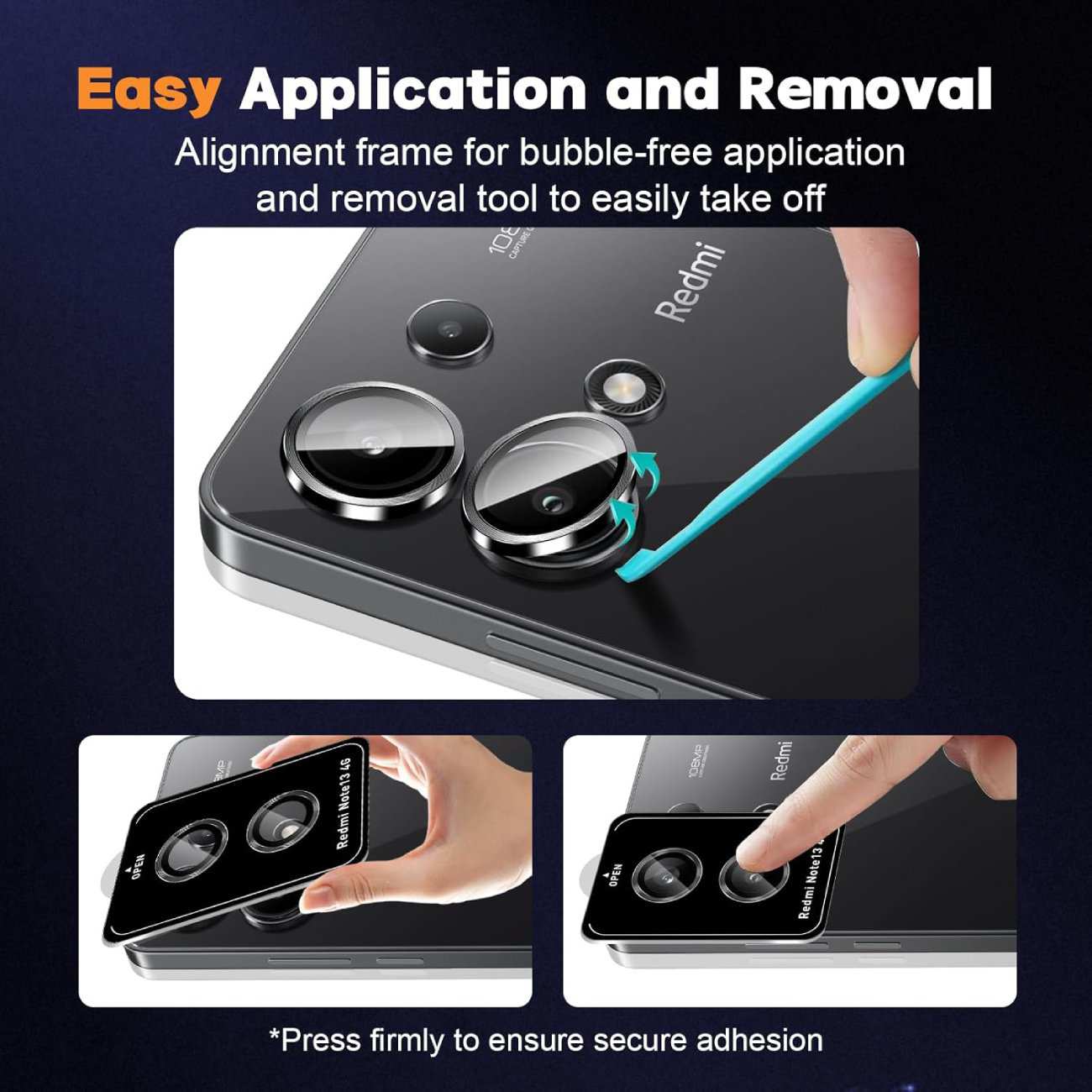 گلس لنز دوربین شیائومی ردمی نوت 13 پرو پلاس