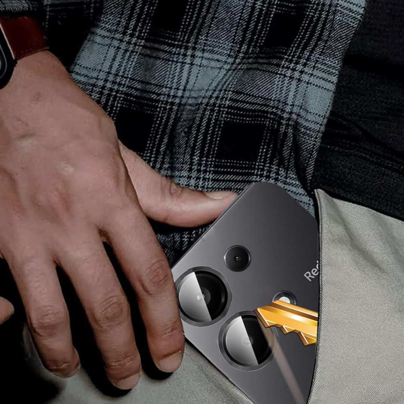 محافظ رینگی لنز دوربین شیائومی Redmi 13