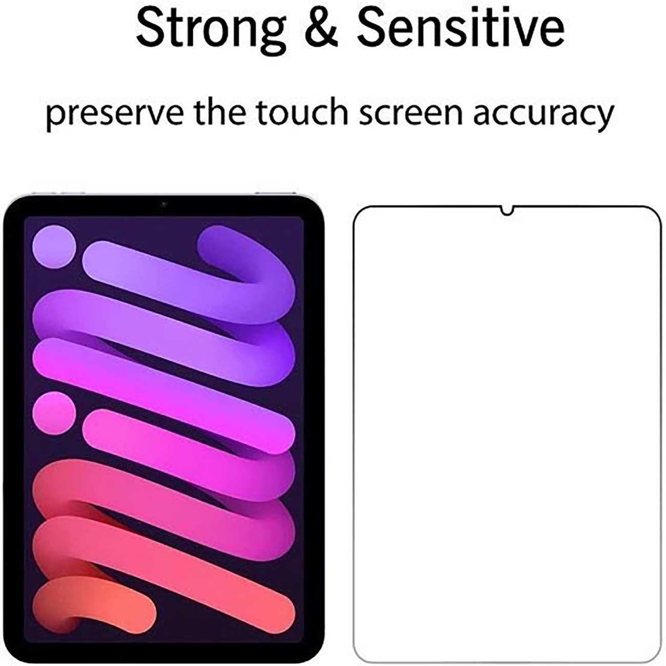 گلس آیپد مینی 6 مدل Glass Screen Protector