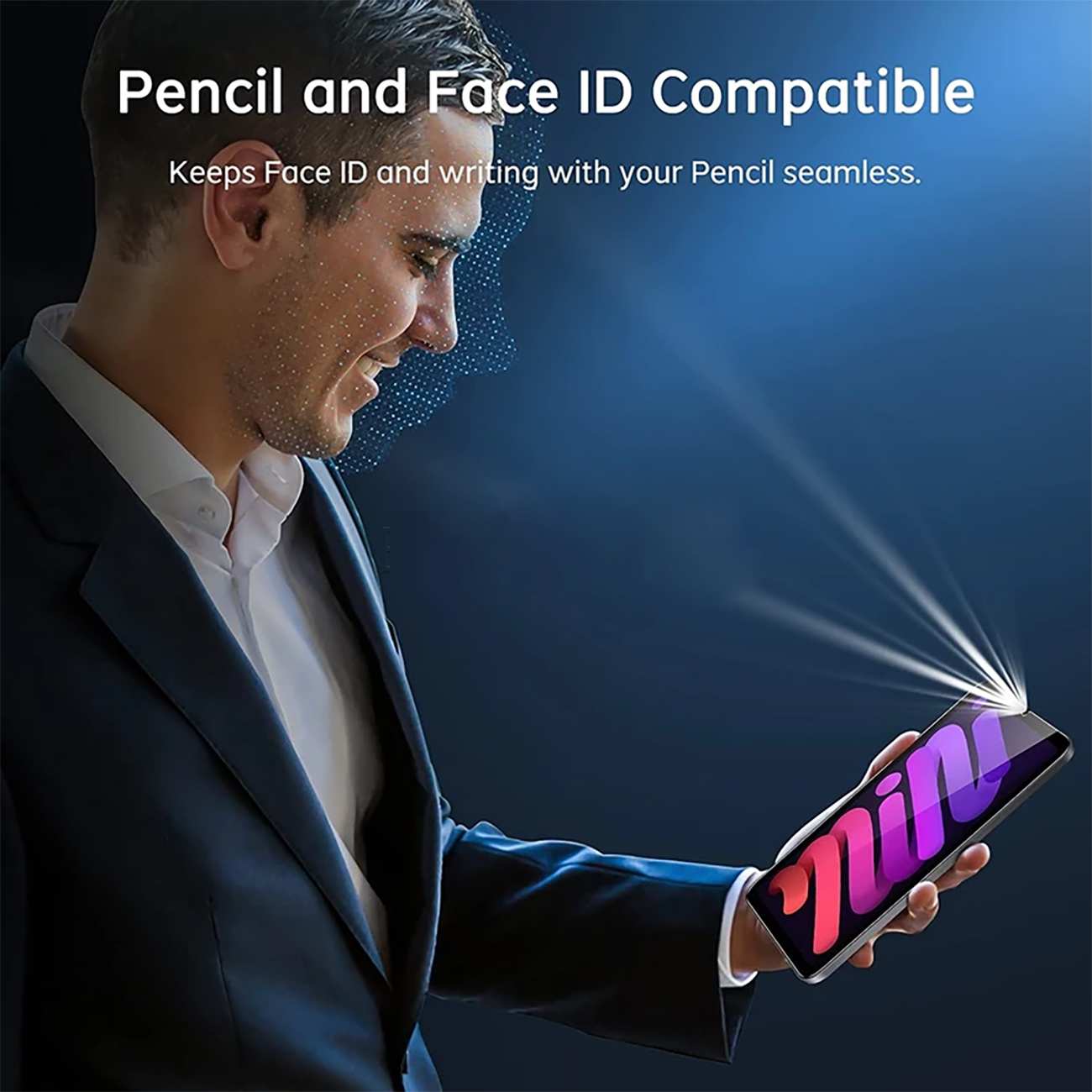 گلس آیپد مینی 6 مدل Glass Screen Protector