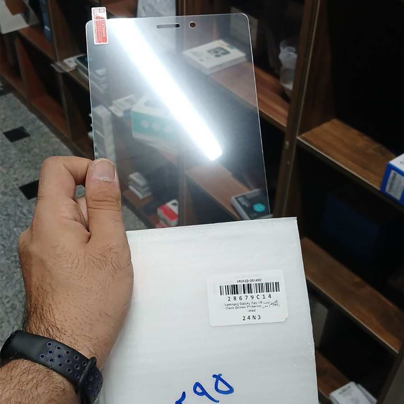 محافظ صفحه نمایش شیشه ای تبلت سامسونگ گلکسی آ8 T295