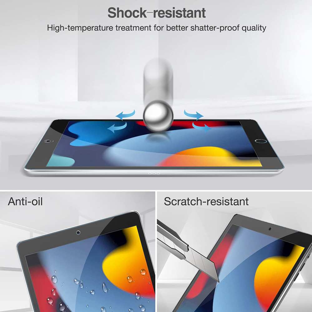 گلس شفاف تبلت اپل Apple iPad 9 (iPad 10.2")