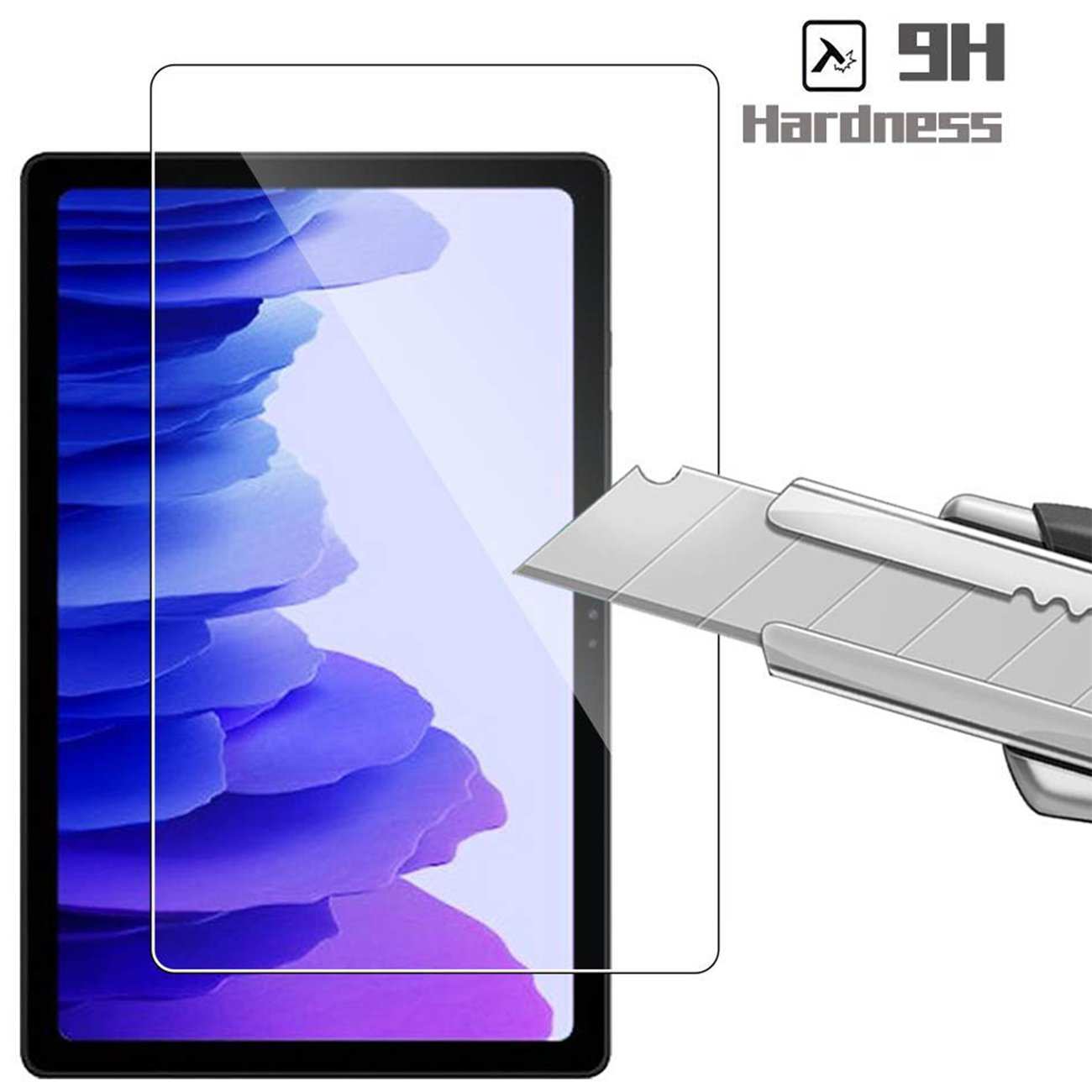 گلس شیشهای شفاف تبلت سامسونگ گلکسی Tab A7 10.4