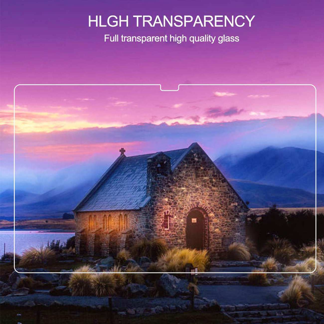 گلس شیشهای شفاف تبلت سامسونگ گلکسی Tab A7 10.4