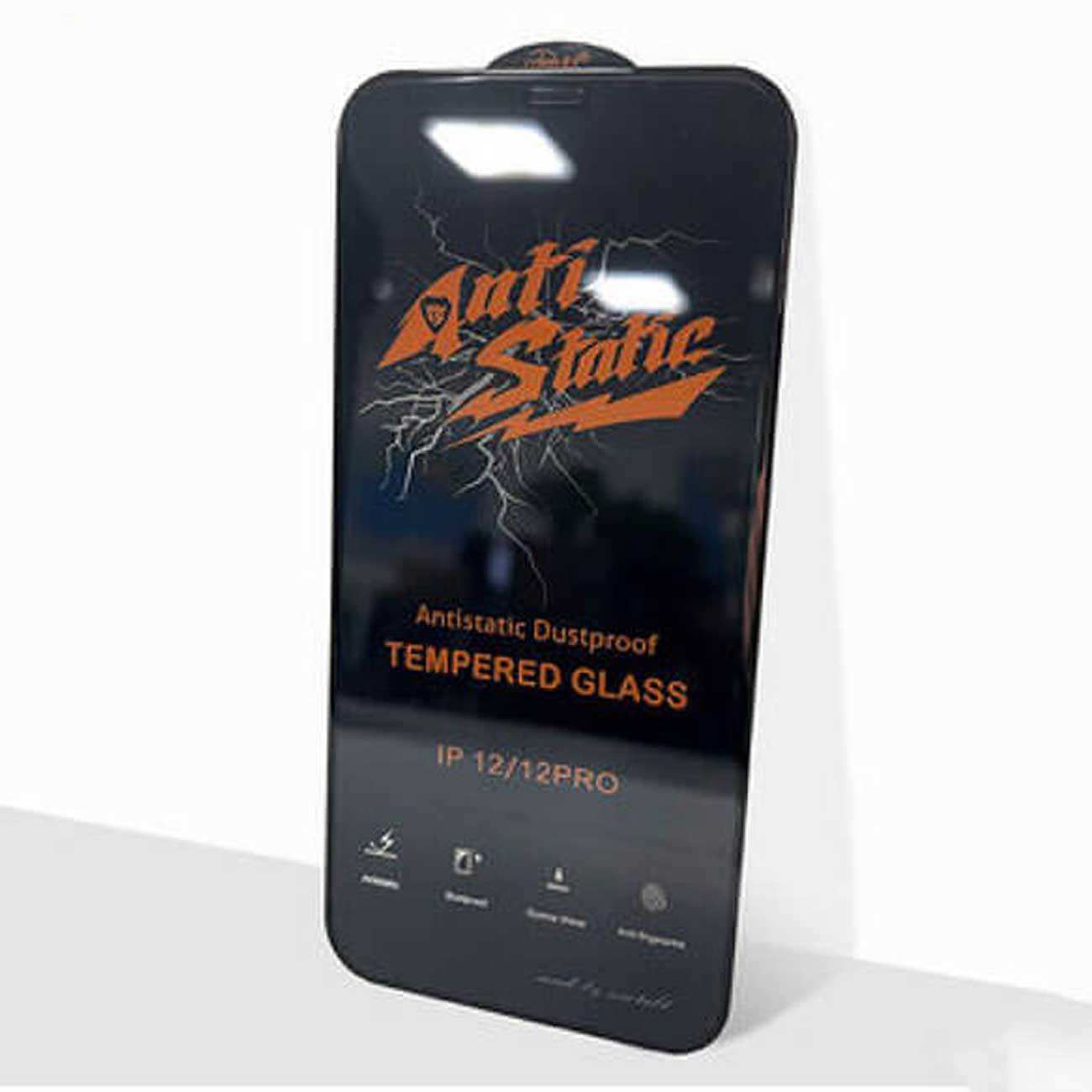 گلس شفاف آیفون 16 پرومکس آنتی استاتیک Antistatic Dustproof