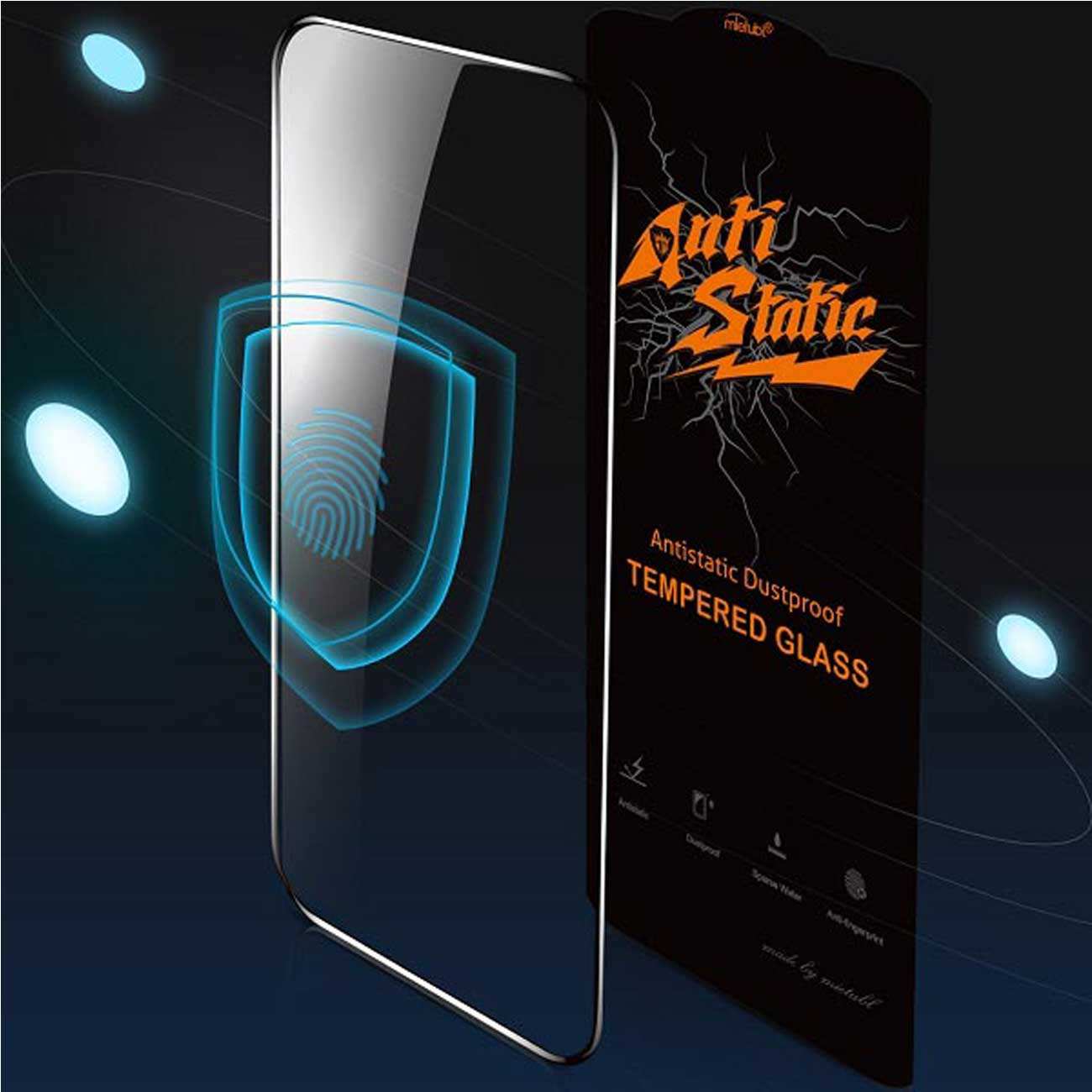 گلس شفاف آیفون 16 پرومکس آنتی استاتیک Antistatic Dustproof