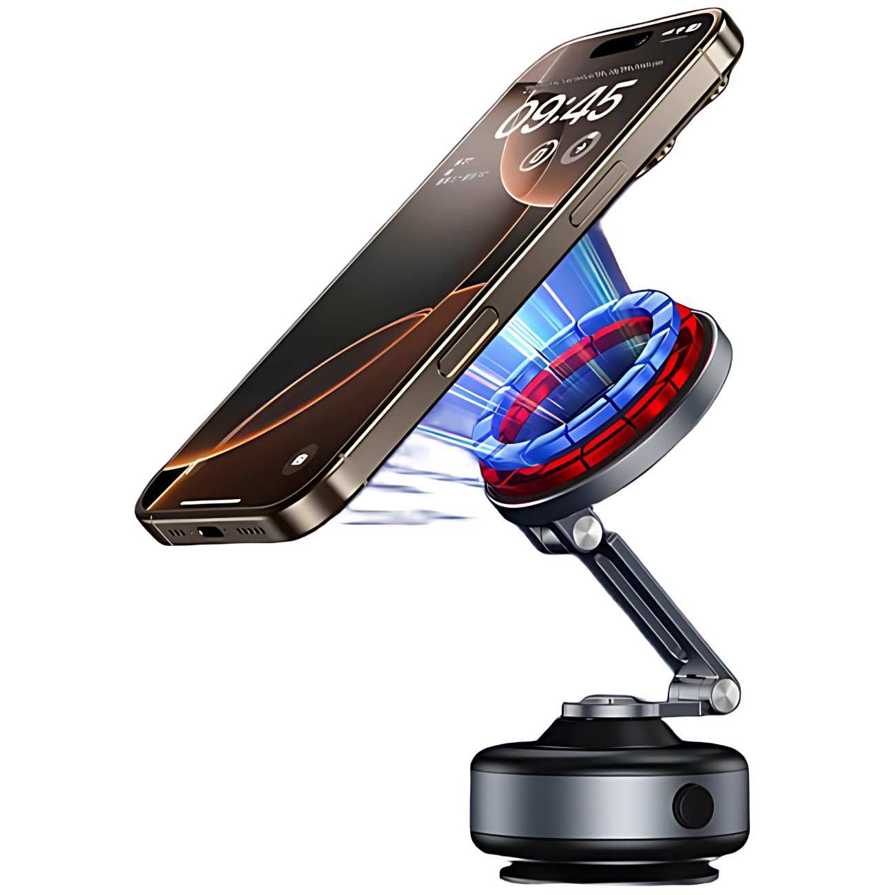 هولدر مکشی مگنتی الکتریکی تاشو چرخشی 360 درجه قابل شارژ چندکاره بونروی X94