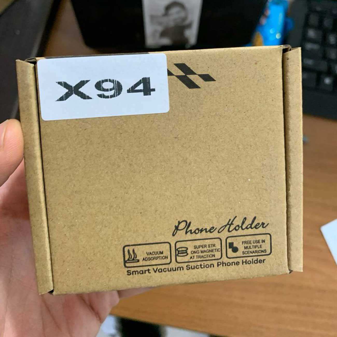 هولدر مکشی مگنتی الکتریکی تاشو چرخشی 360 درجه قابل شارژ چندکاره بونروی X94