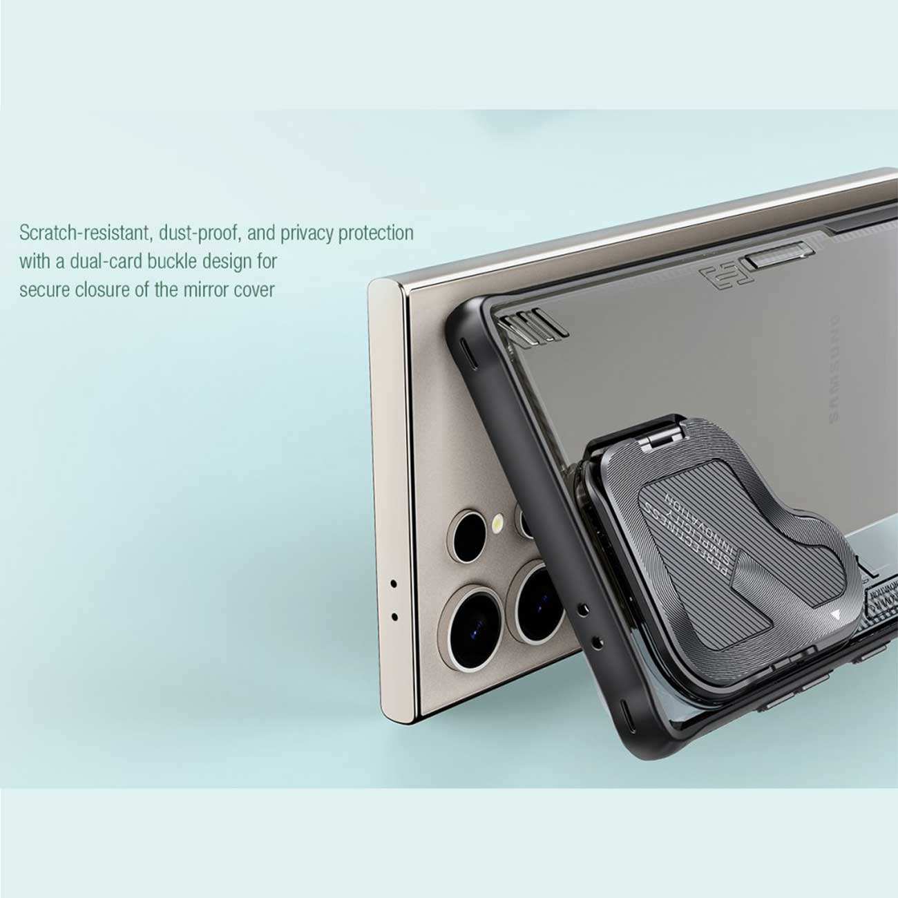 قاب محافظ گوشی سامسونگ گلکسی اس 25 اولترا نیلکین Iceblade Prop Camera