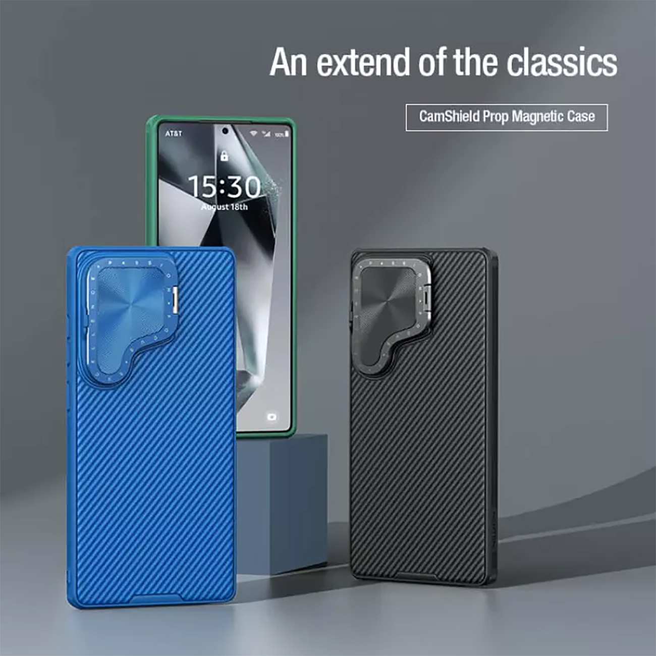 قاب محافظ مگنتی سامسونگ گلکسی اس 25 اولترا نیلکین Camshield Prop Magnetic