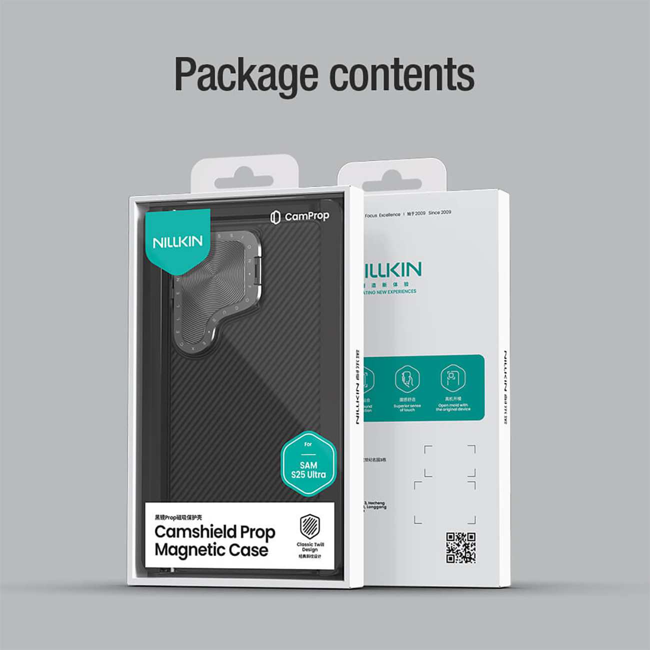 قاب محافظ مگنتی سامسونگ گلکسی اس 25 اولترا نیلکین Camshield Prop Magnetic