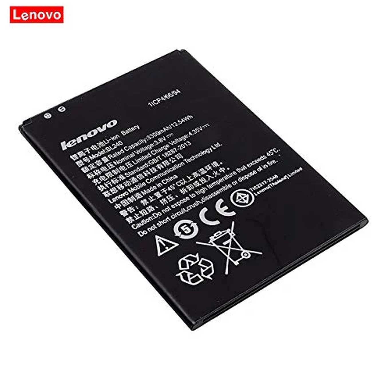 باتری اصلی گوشی موبایل Golden Warrior Note 8 لنوو BL240