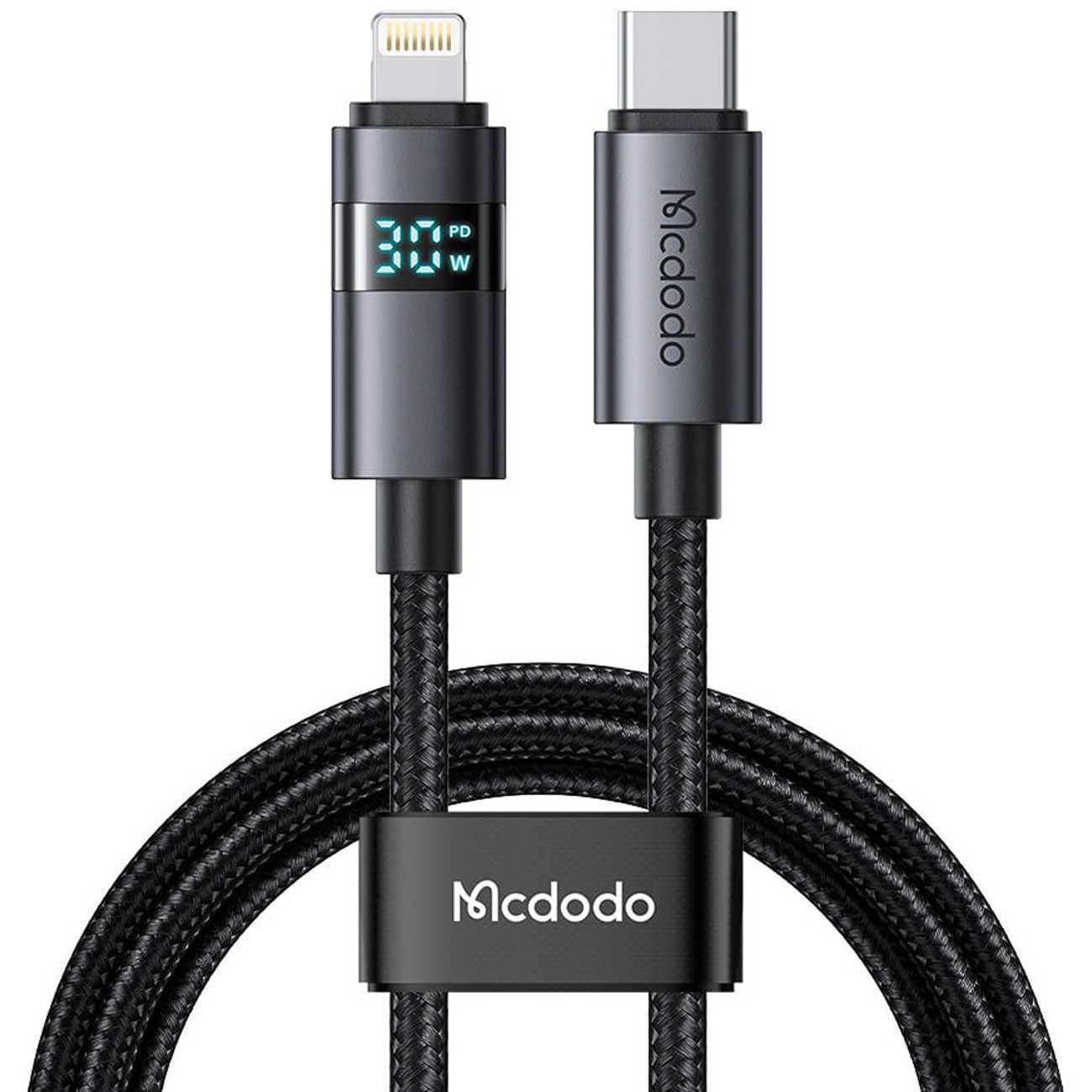 کابل شارژ و انتقال داده تایپ سی به لایتنینگ 36 وات کارپلی 1.2 متری مک دودو CA-657
