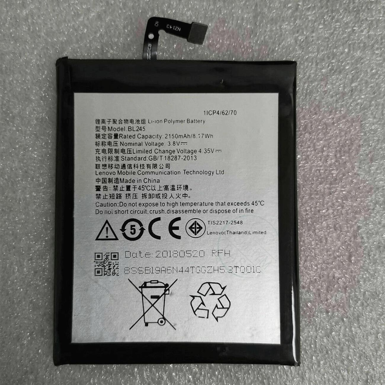 باتری اصلی گوشی لنوو S60 مدل BL245