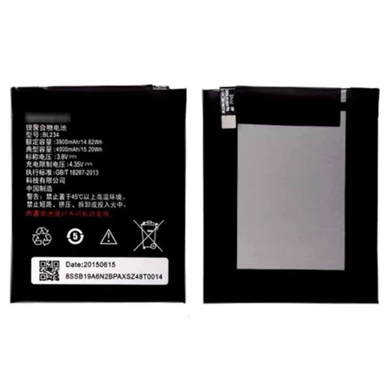 باتری اصلی گوشی موبایل P70/ P70t لنوو BL234