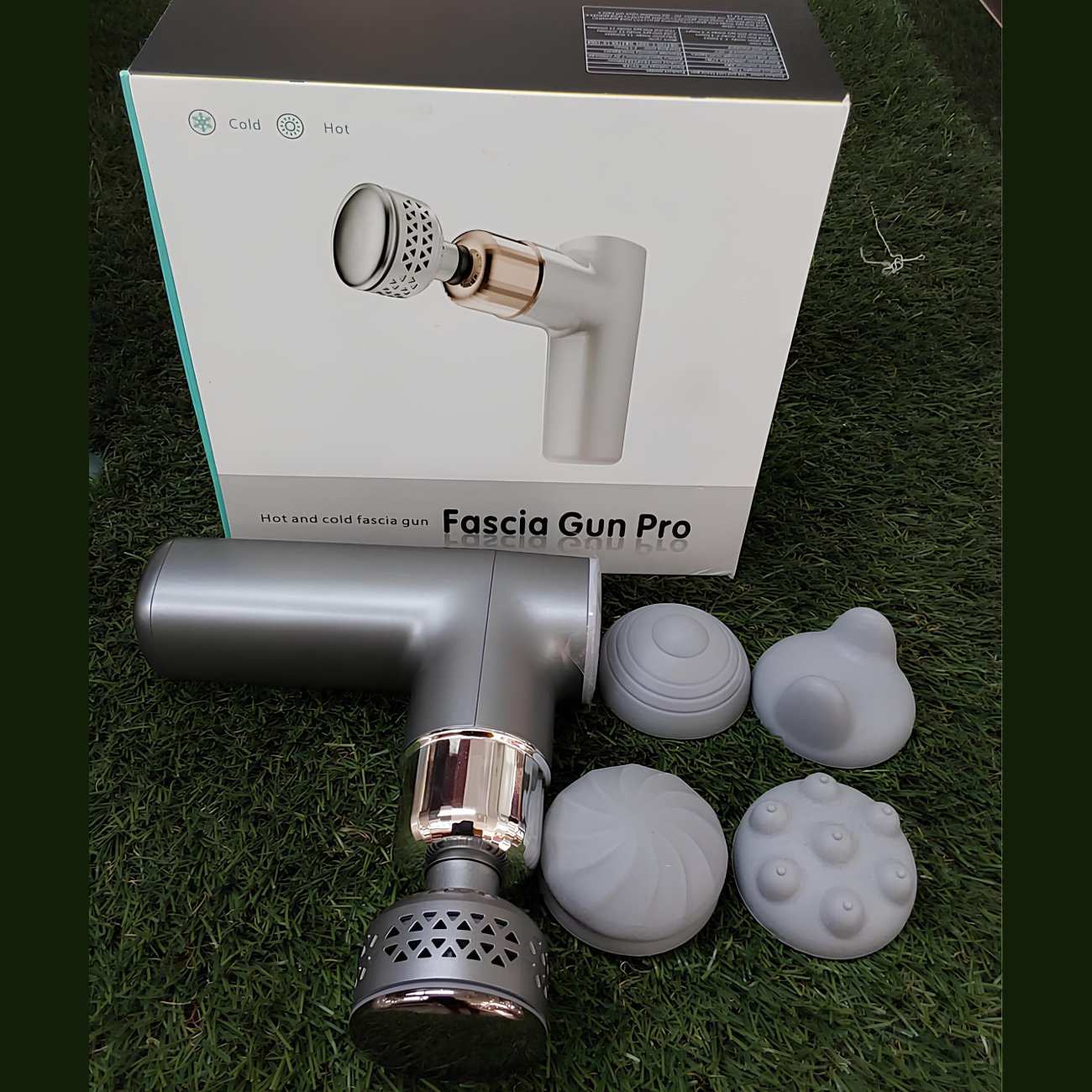 ماساژور تفنگی شارژی گرم و سردکن Fascia Gun Pro