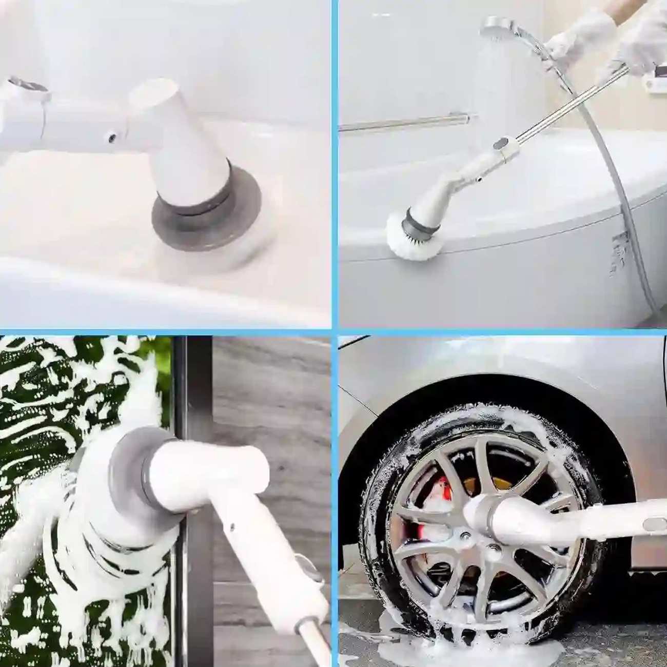 فرچه و برس کف شور شارژی K-129