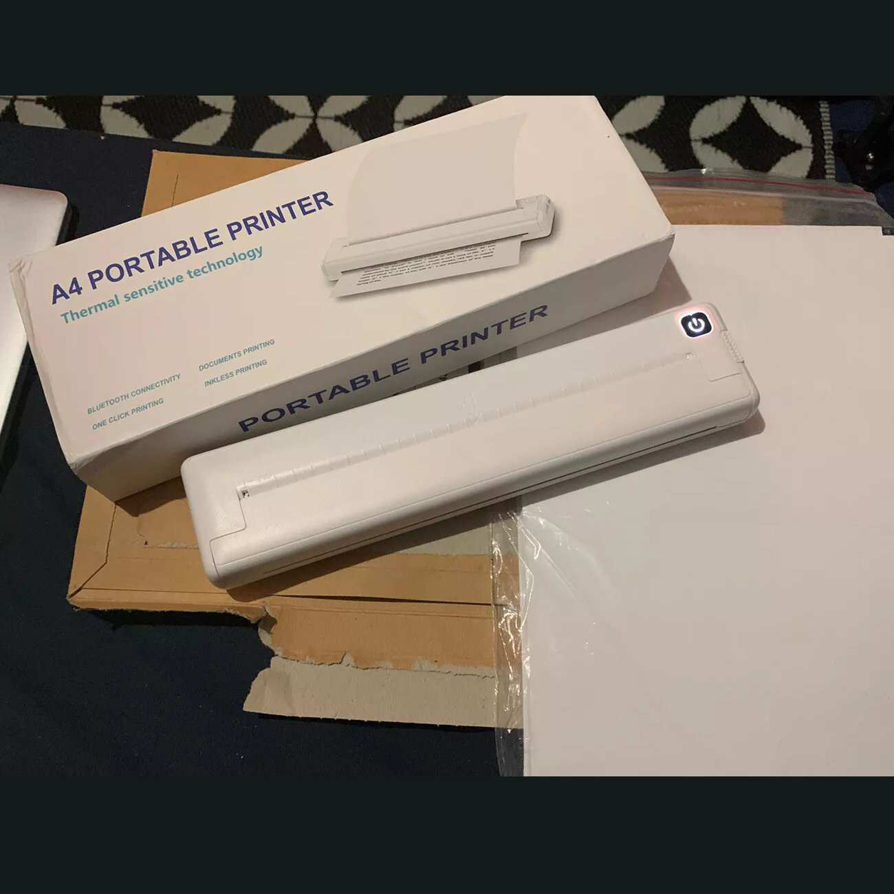 پرینتر حرارتی شارژی قابل حمل Thermal Sensitive