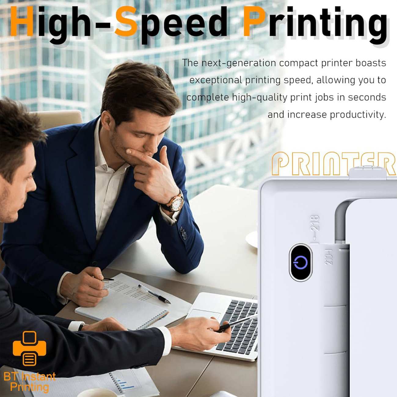 پرینتر حرارتی شارژی قابل حمل Thermal Sensitive