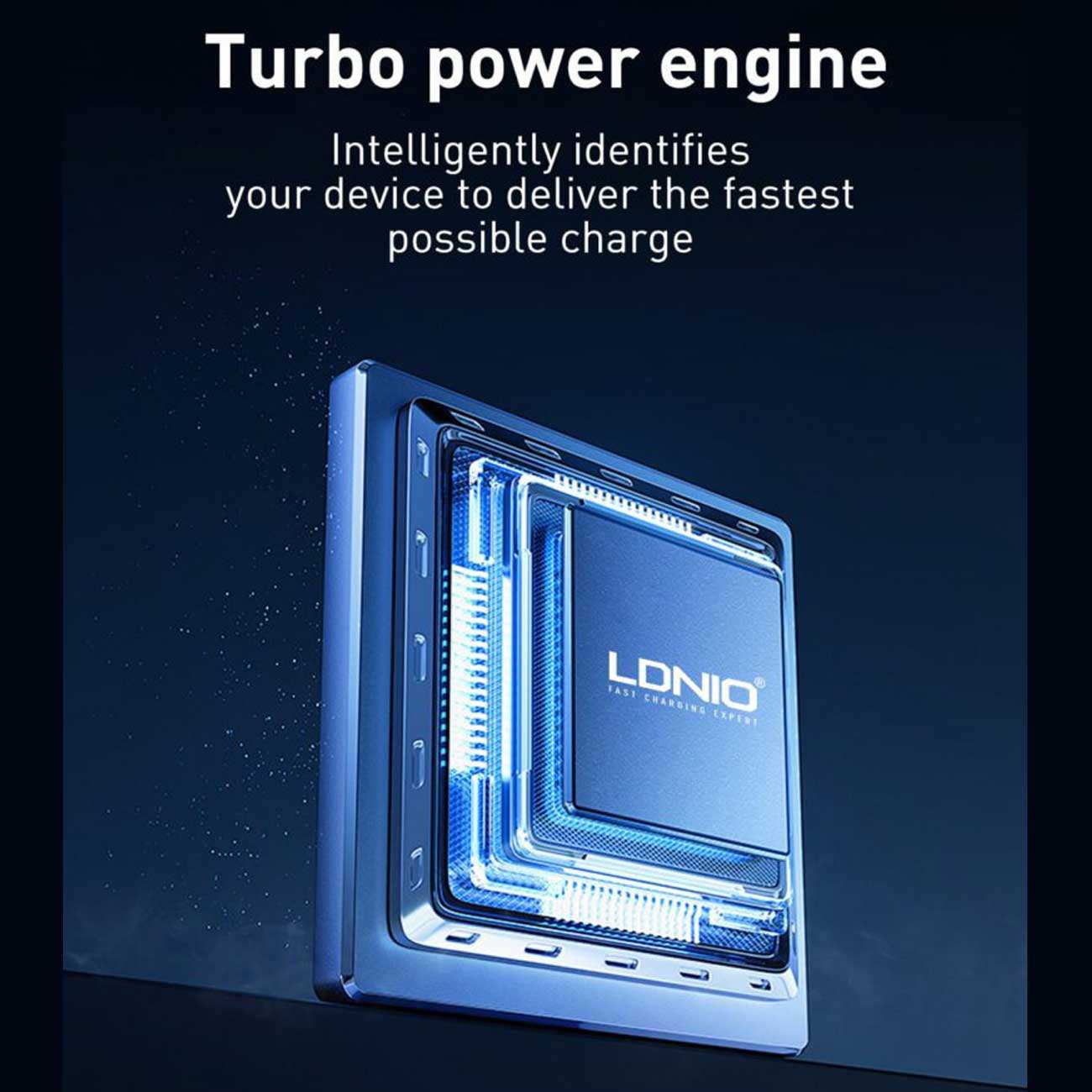 استند و شارژر وایرلس رومیزی 5 کاره 15 وات الدنیو WL02