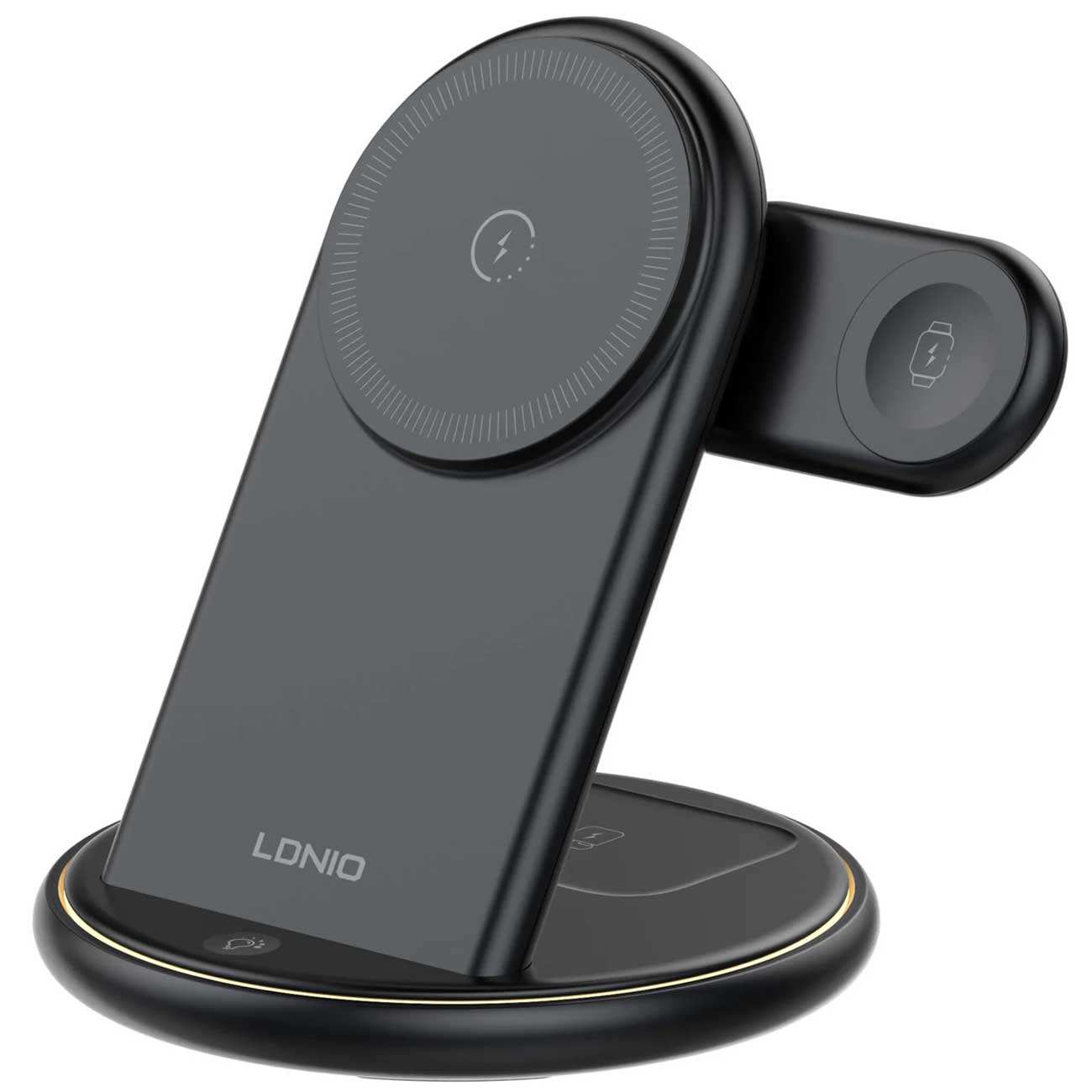 استند و شارژر وایرلس رومیزی 5 کاره 15 وات الدنیو WL02