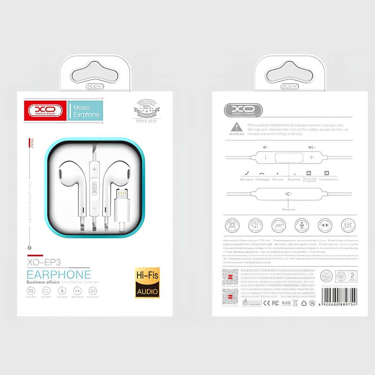 هندزفری لایتنینگ ایکس او EP3