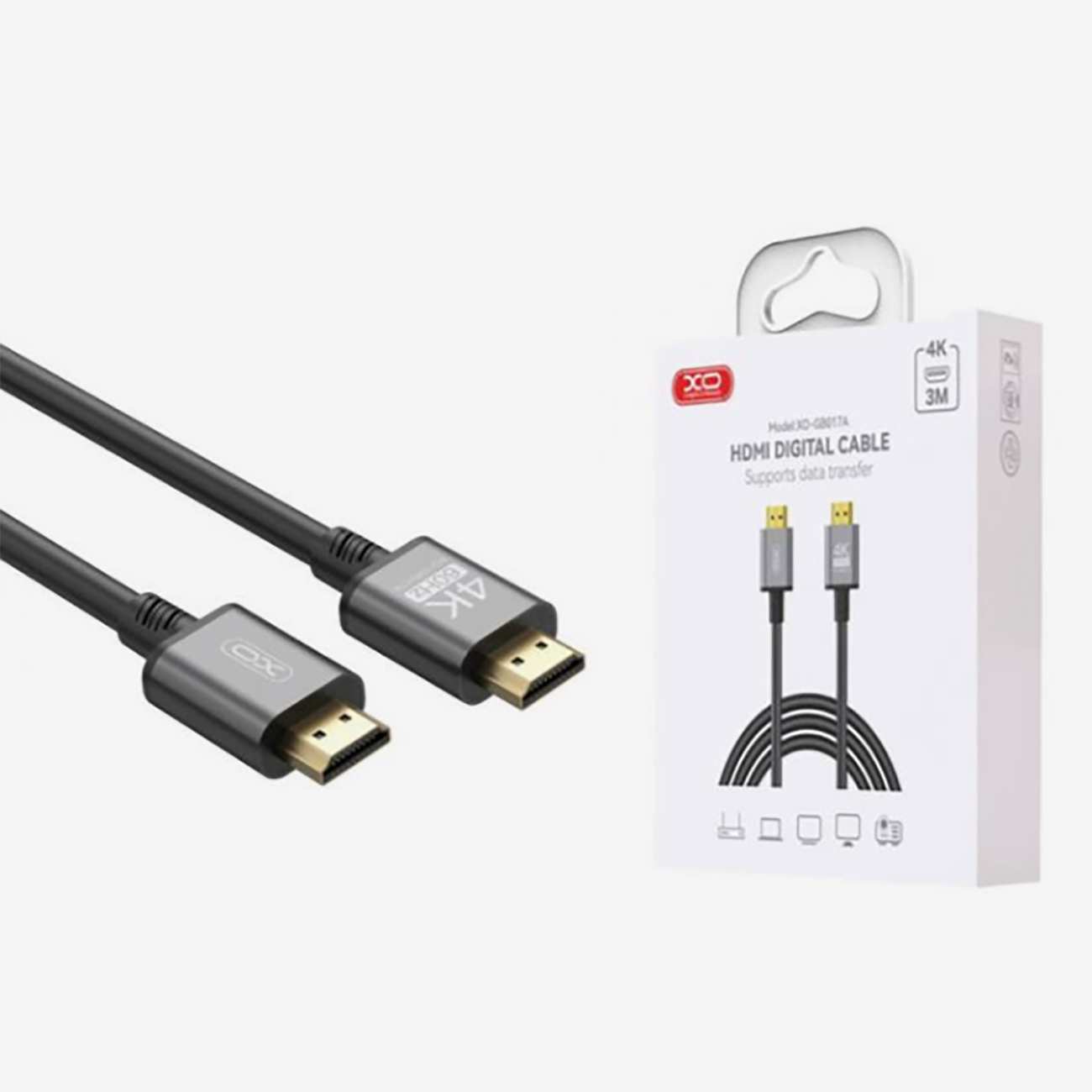کابل اچ دی ام آی 3 متری ایکس او GB017A
