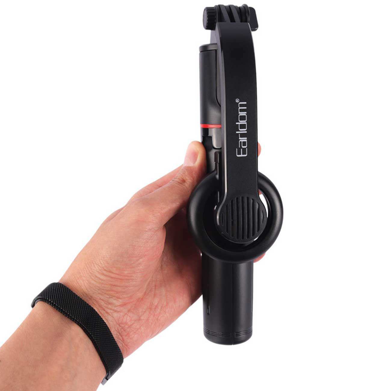 مونوپاد سه پایه دار بلوتوثی ارلدام با چرخش 360 درجه ET-ZP31