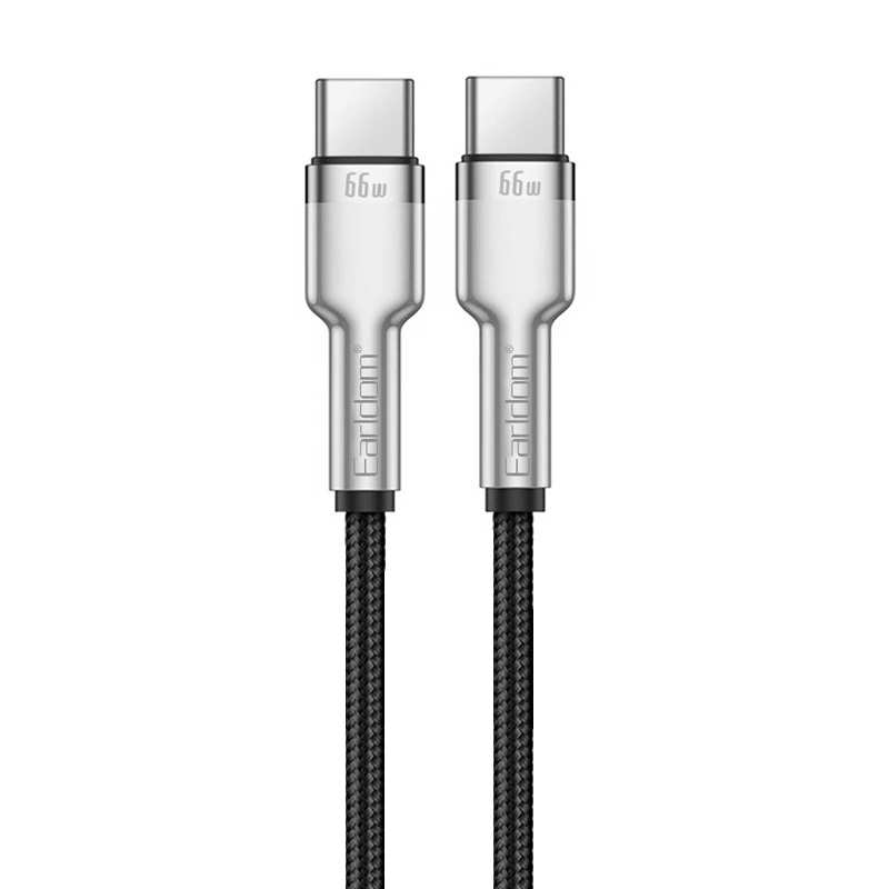 کابل تایپ سی به تایپ سی 66 وات ارلدام EC-PD01C