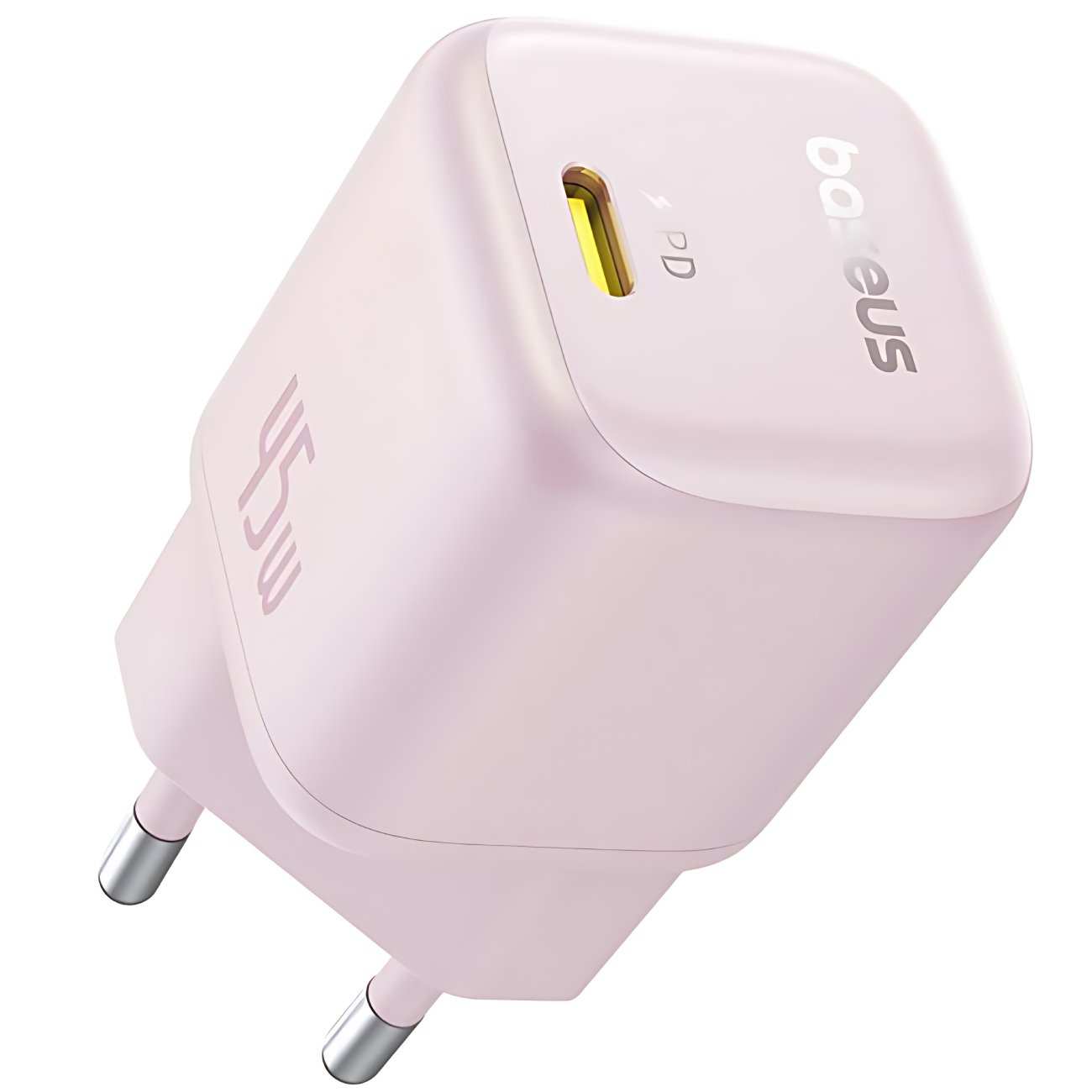 شارژر دیواری فست شارژ تایپ سی 45 وات بیسوس CCGAN45CE