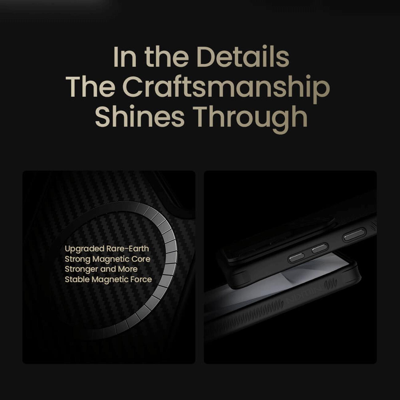 قاب مگنتی محافظ گوشی سامسونگ گلکسی اس 25 الترا CarboProp Magnetic