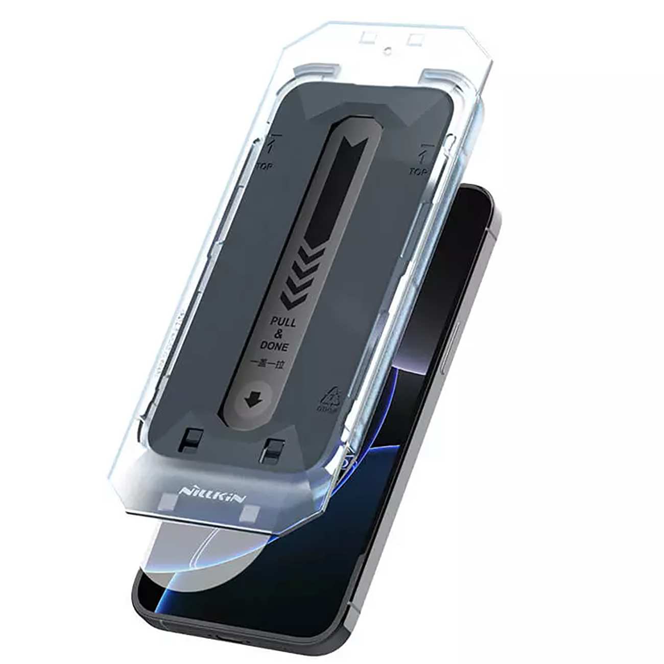 گلس پرایوسی آیفون 16 پرو نیلکین همراه با کیت نصب Amazing Guardian