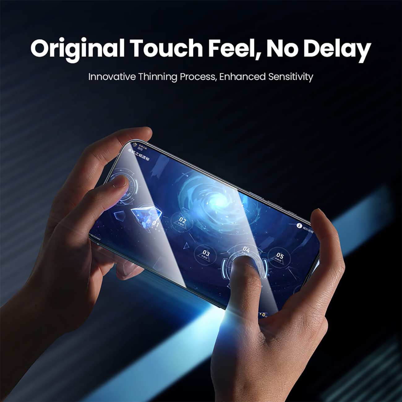 گلس پرایوسی آیفون 16 پرو نیلکین همراه با کیت نصب Amazing Guardian