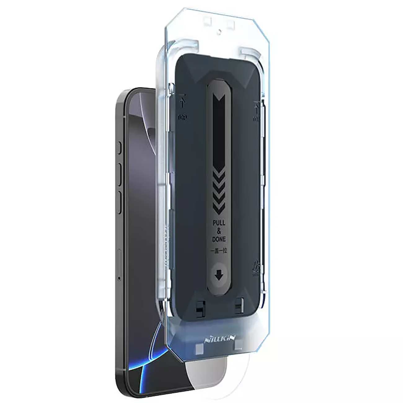 گلس پرایوسی آیفون 16 پرو نیلکین همراه با کیت نصب Amazing Guardian